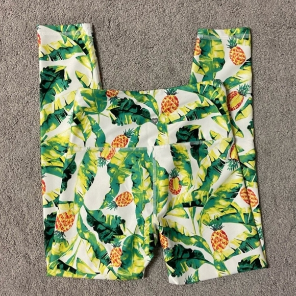 NWT WILDFOX Palms & Pinas leggings . Size sm - Picture 5 of 10